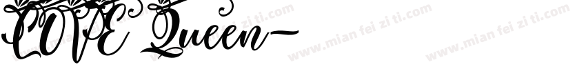 LOVE Queen字体转换